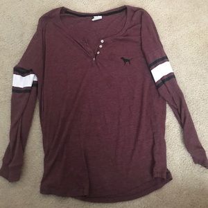 VS Pink 3/4 sleeve top ✨💖